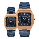 CHRIST VERRA CV 922289G-1J BLU & CV 922289L-1J BLU Blue Rosegold Stainless Steel